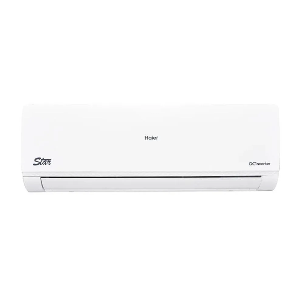 HAIER 1.0 Ton Heat & Cool Dc Inverter Ac Hsu-12hfca (white)