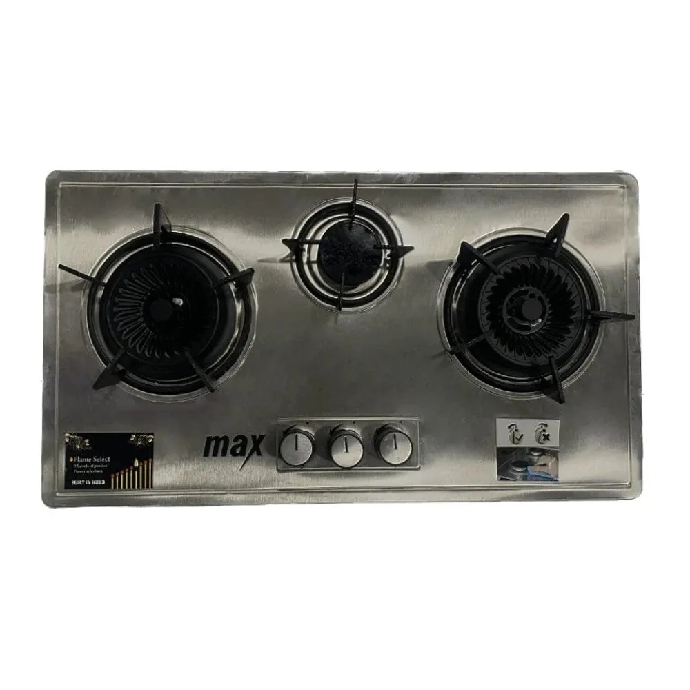 MAX Gas Hob 3burner Model 302