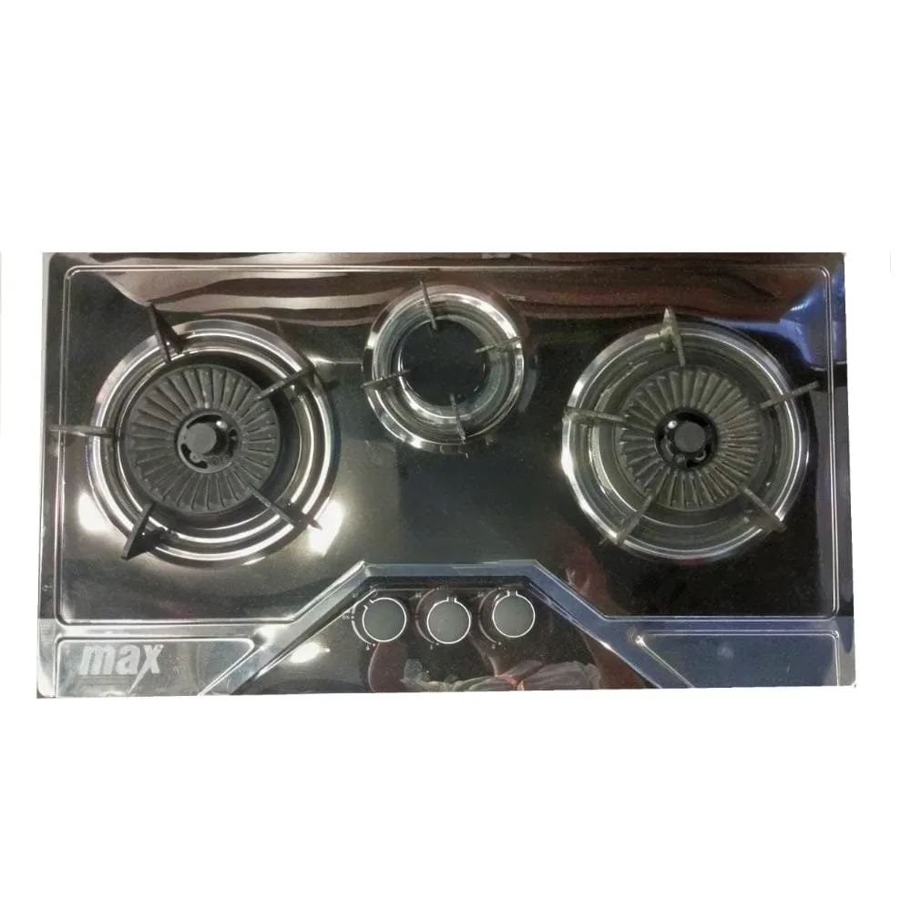 MAX Gas Hob 3burner Model 9214mh