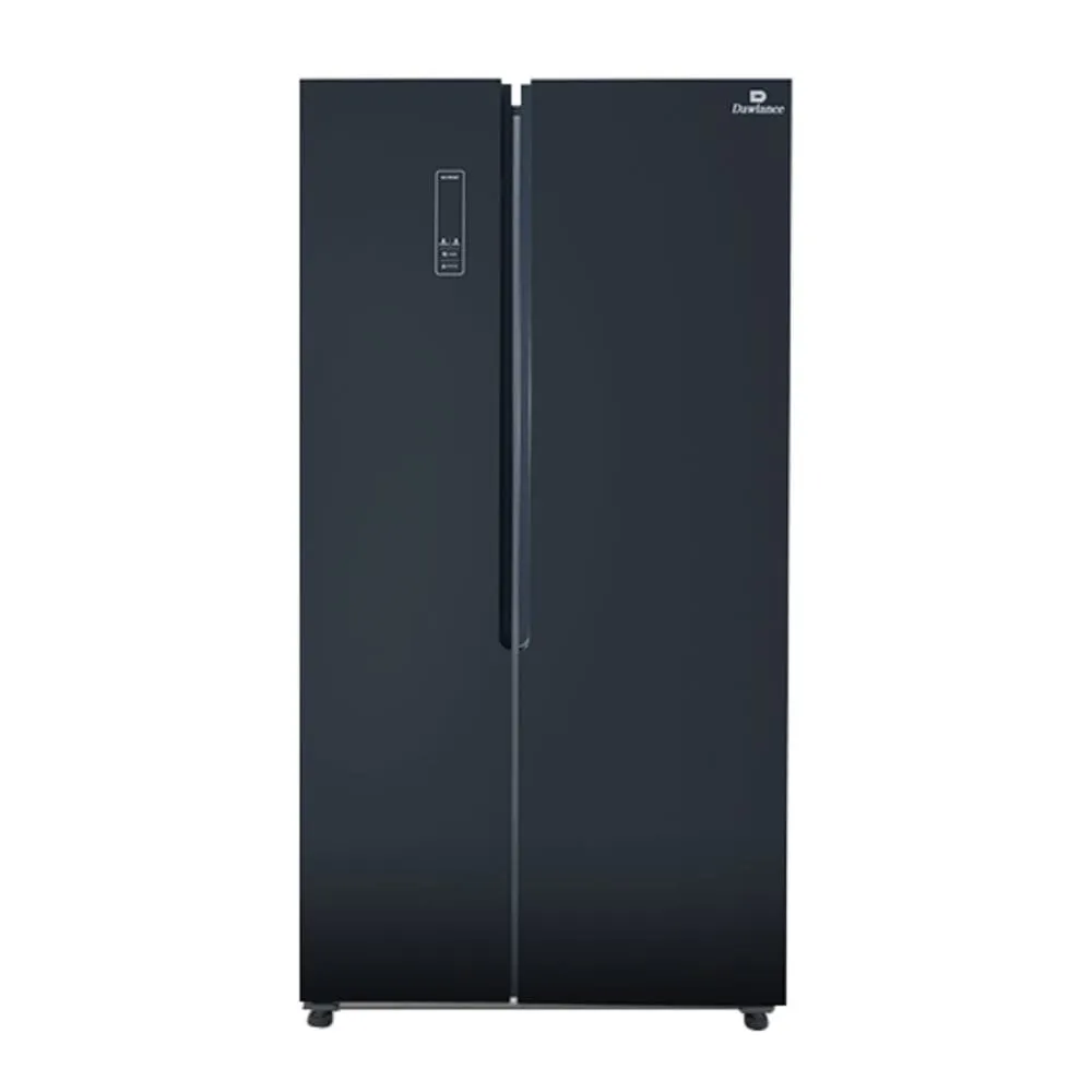 DAWLANCE Glass Door Inverter No Frost Refrigerator Model Sbs 600 Gd Black