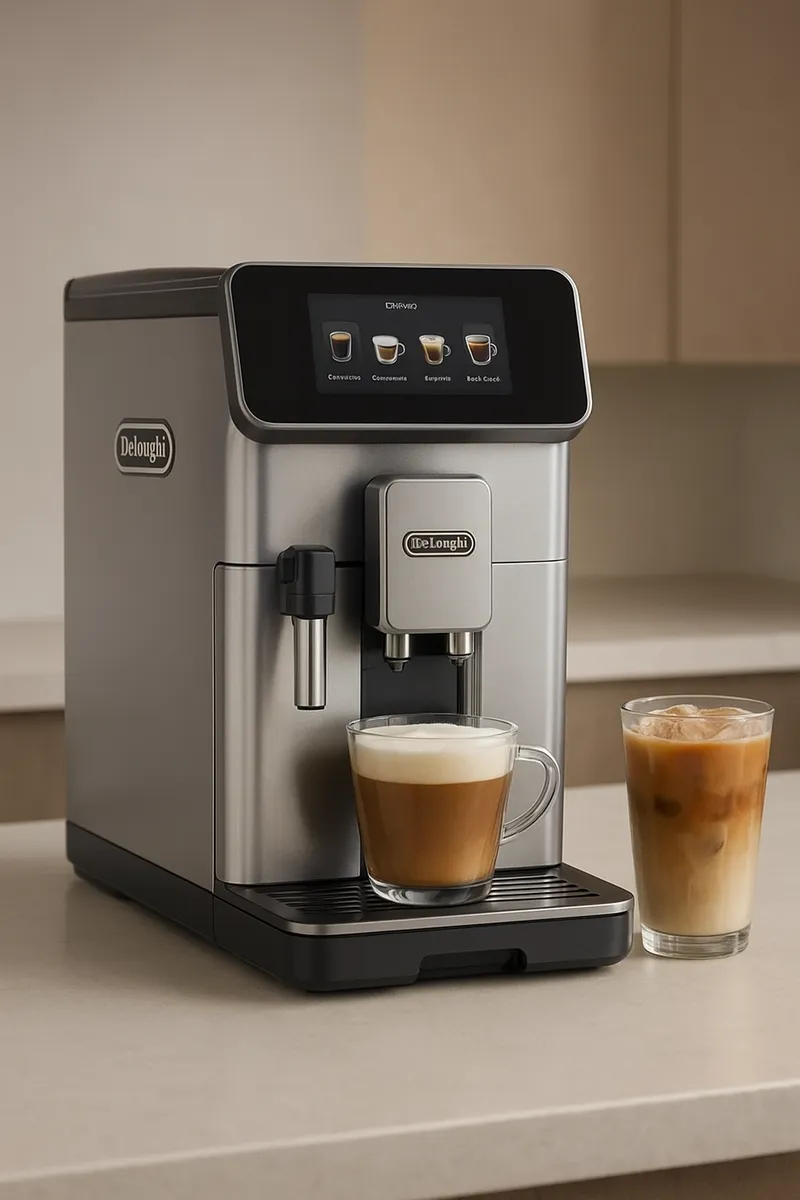 DELONGHI Eletta Explore Automatic Coffee Machine Model Ecam450.65.s