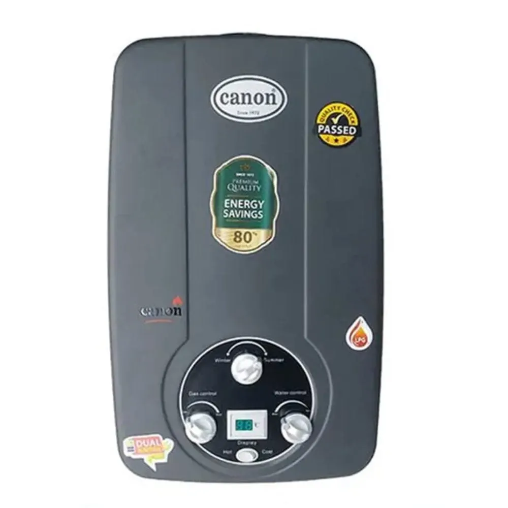 CANON Instant Gas Geyser 9 Liter Model 18d-digital-ng