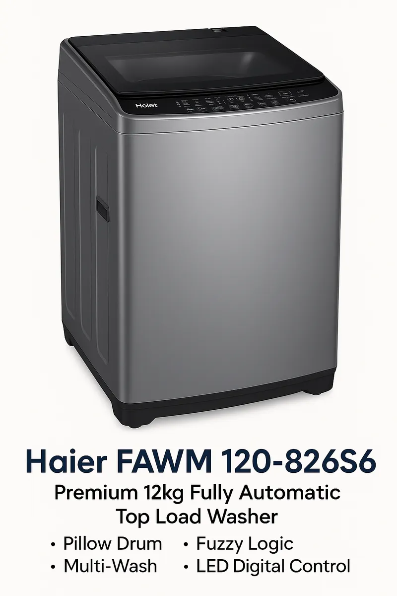 HAIER Fully Automatic Washing Machine 120-826s6