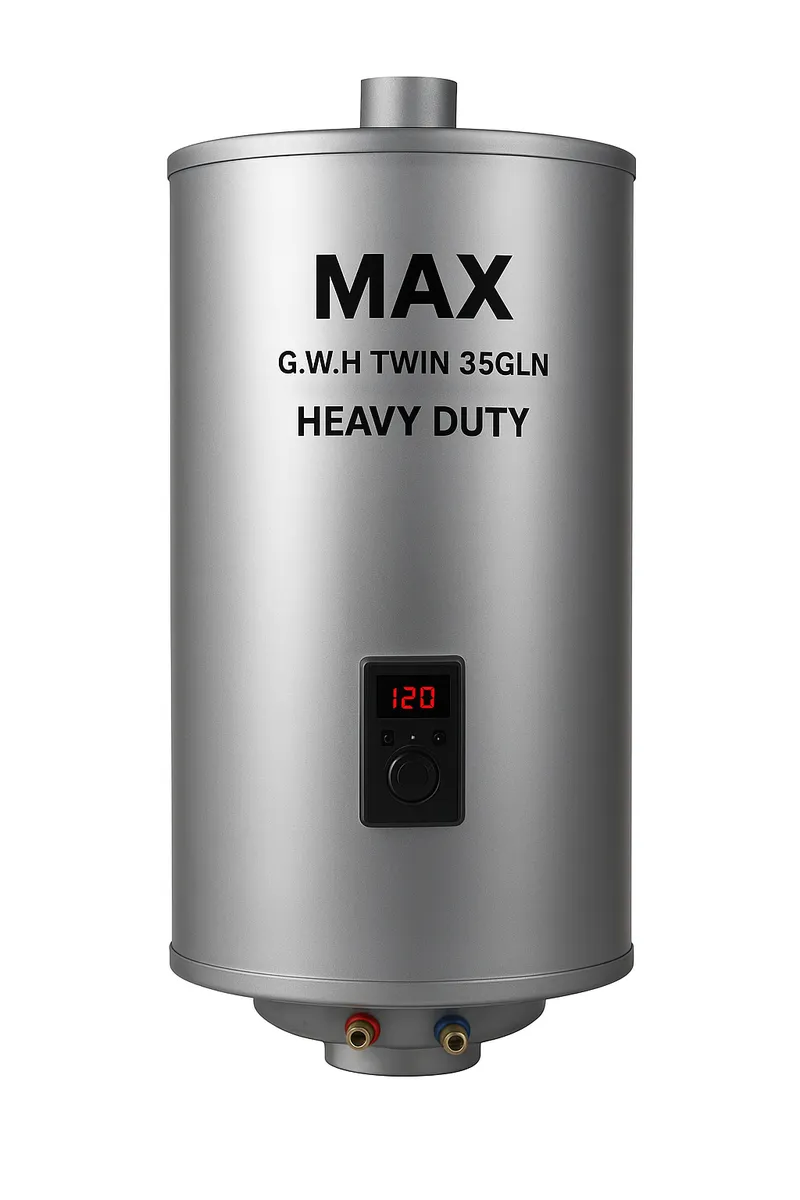 MAX Twin 35-Gallon Heavy Duty Gas Water Heater