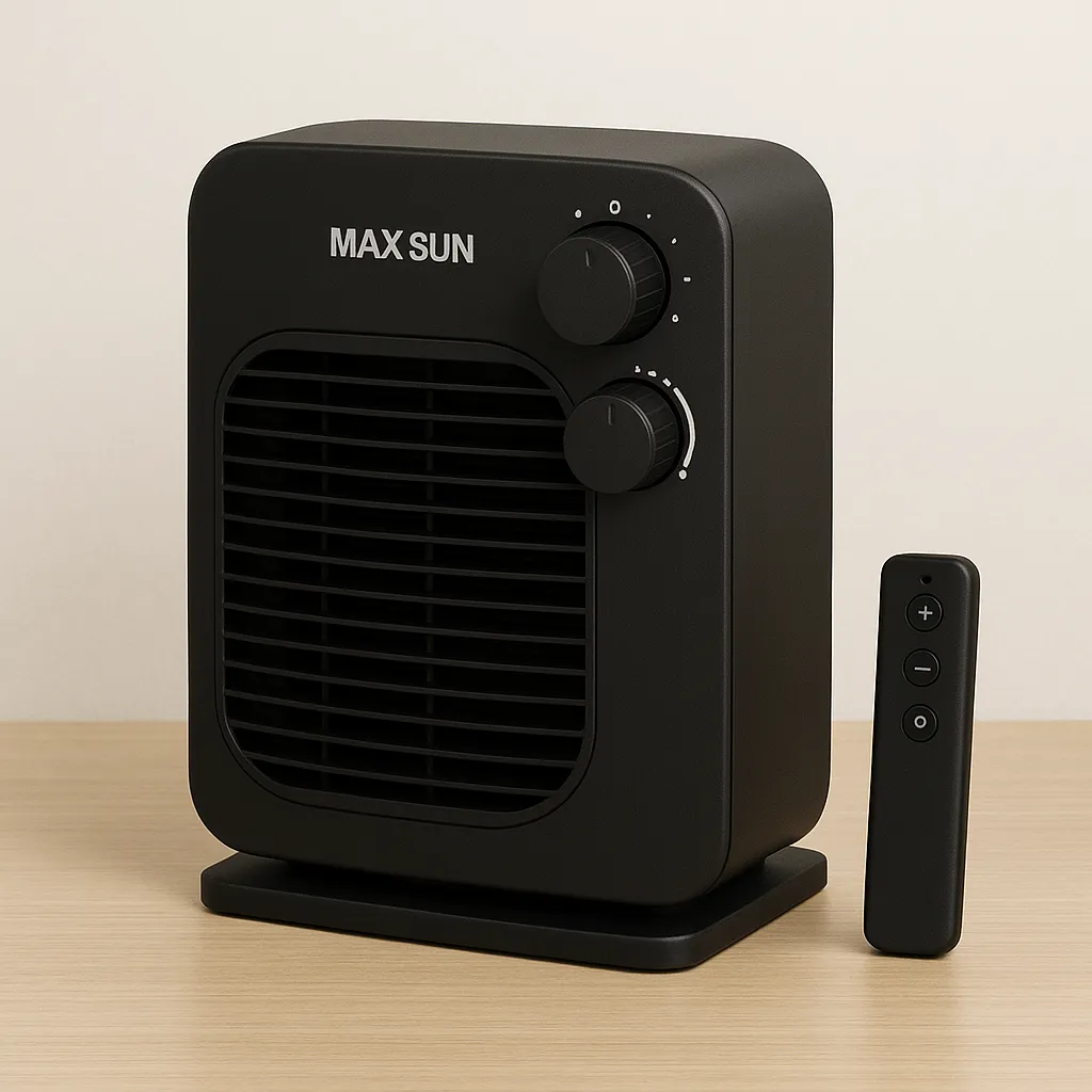 MAX Sun Heater 008 With Remote Black