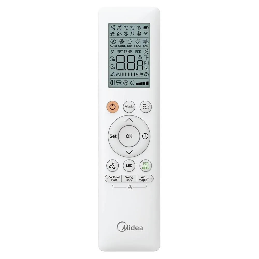 MIDEA Inverter Ac 1.0 Ton 12hrfn8 Breezeless detail 6