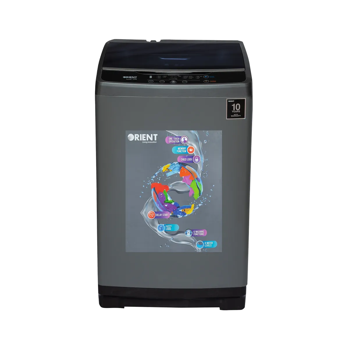 ORIENT Fully Automatic Washing Machine 1350 Grey
