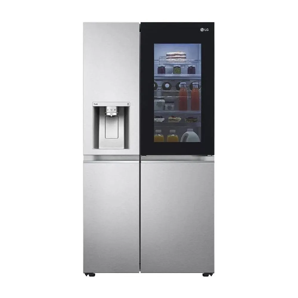 LG Inverter Side By Side Refrigerator With Water Dispenser Model Gc-x267sscs