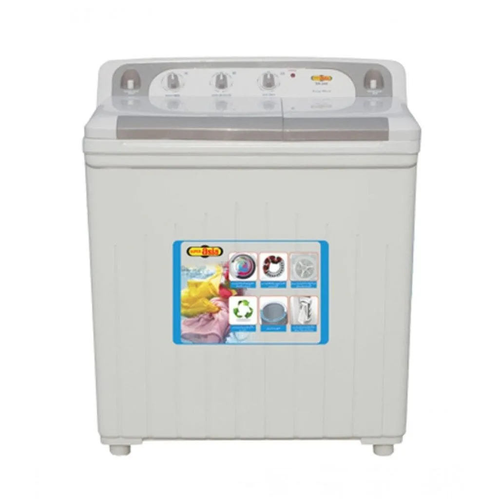 SUPER ASIA Washing Machine Twin Tub Model Sa-245